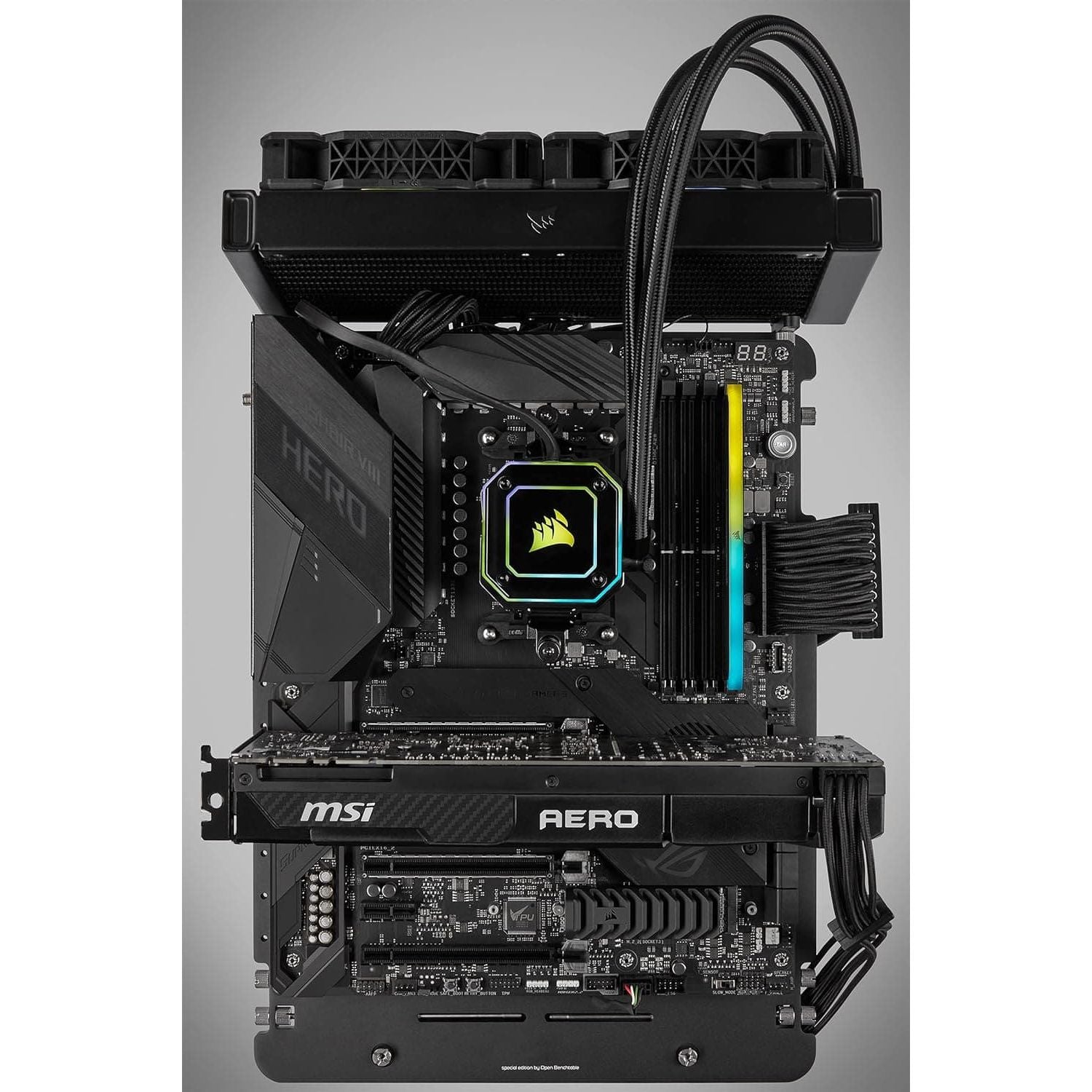 Buy Corsair,Corsair VENGEANCE RGB RS DDR4 RAM 16GB (1x16GB) 3200MHz CL16 Intel XMP 2.0 AMD Ryzen iCUE Compatible Computer Memory - Black - Gadcet UK | UK | London | Scotland | Wales| Ireland | Near Me | Cheap | Pay In 3 | Computer Components